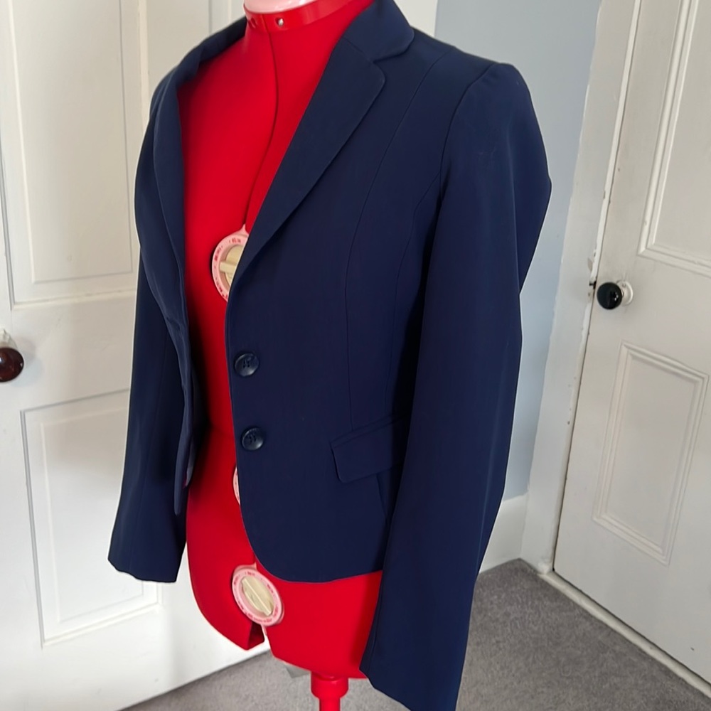 H&M Blue Lined Blazer, 2